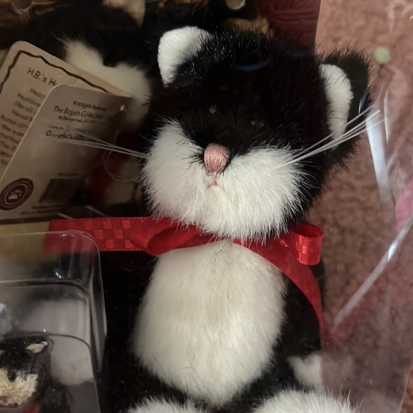 Boyd’s bears black cat plush gift set new in box - Picture 5 of 8